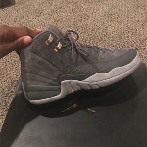 Gray Retro 12s